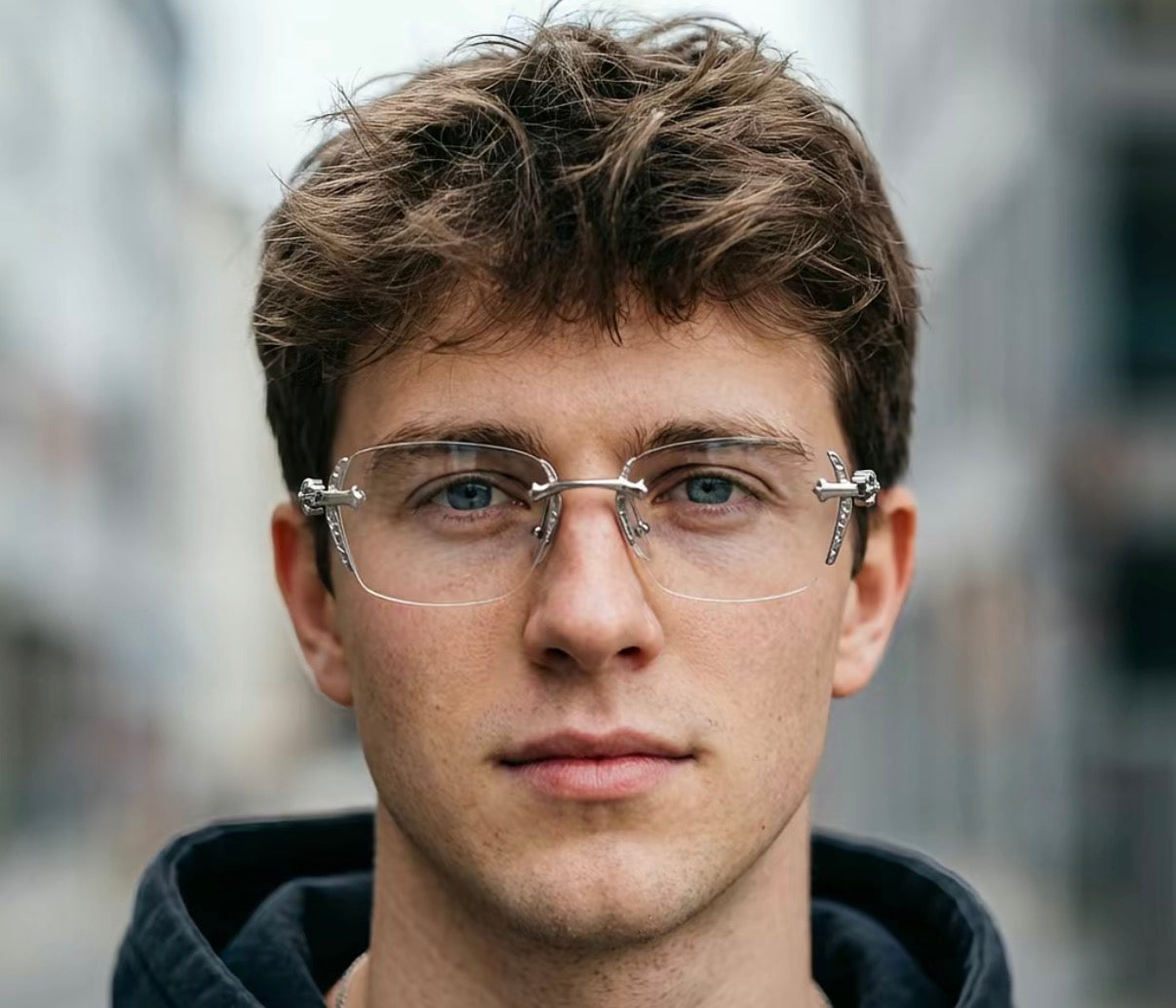 LuxeGold Transition Blue-Light Blocking Glasses