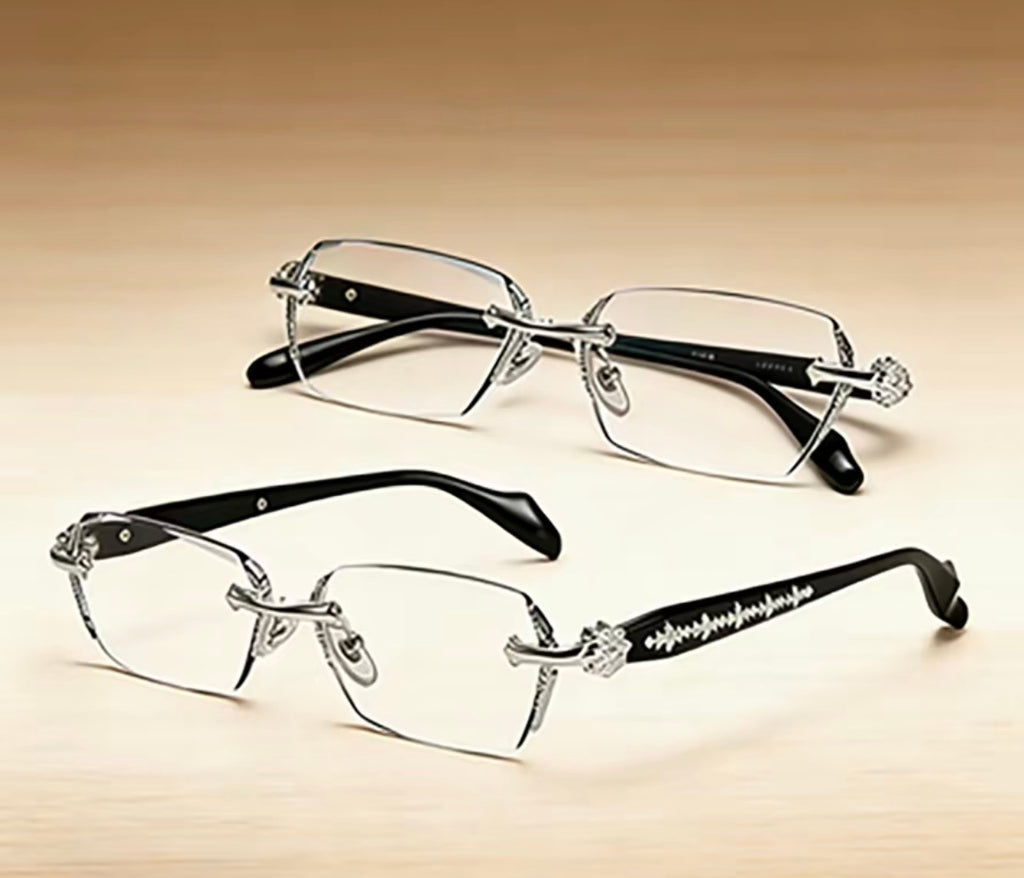 LuxeGold Transition Blue-Light Blocking Glasses